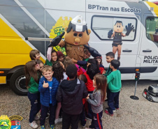 Projeto “BPTran nas Escolas” já alcançou mais de 860 crianças e adolescentes