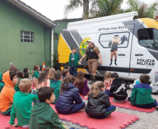 Projeto “BPTran nas Escolas” já alcançou mais de 860 crianças e adolescentes