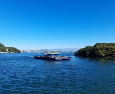 Em vistoria de campo, Agepar verifica melhorias nas condições dos terminais e embarcações do ferryboat de Guaratuba