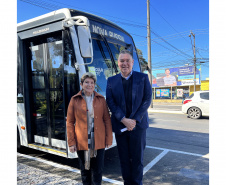 Ônibus GNV em Ponta Grossa