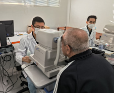 Mutirão oftalmologia Apucarana