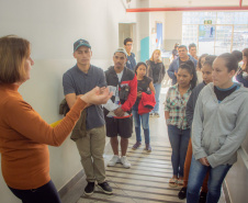 Calouros indígenas da UEPG fazem atividade para conhecer a instituição 
