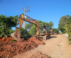 Obras no município de Jacarezinho