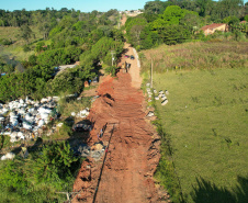 Obras no município de Jacarezinho