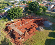 Obras no município de Jacarezinho