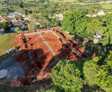 Obras no município de Jacarezinho