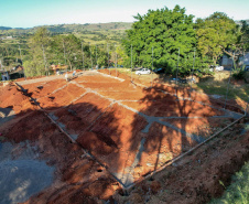 Obras no município de Jacarezinho