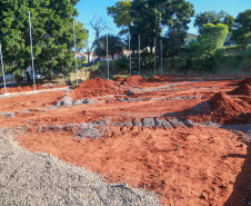 Obras no município de Jacarezinho