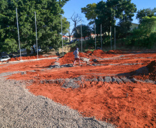 Obras no município de Jacarezinho