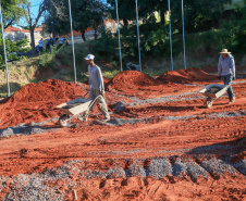 Obras no município de Jacarezinho