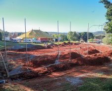 Obras no município de Jacarezinho