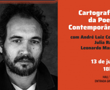 Biblioteca recebe bate-papo sobre poesia contemporânea