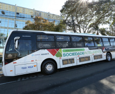 Ônibus GNV em Ponta Grossa