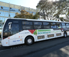 Ônibus GNV em Ponta Grossa