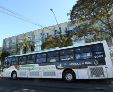 Ônibus GNV em Ponta Grossa