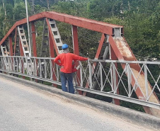 Bloqueio ponte em Porto de Cima Ponte de Porto de Cima terá bloqueios parciais a partir de 17 de julho 