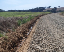 Contrato de R$ 16,8 mi para conservar estradas rurais de Mallet, Lapa e São Mateus do Sul 