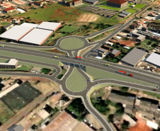 Viaduto da PUC em Londrina