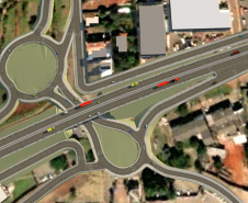 Viaduto da PUC em Londrina