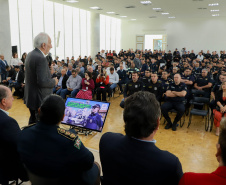 Governador em exercício Darci Piana participa do Encontro Estadual de Prefeitos, Secretários Municipais de Segurança e Guardas Municipais  - 