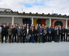 Em Piraquara, membros do Consej conhecem e se surpreendem com modelo de gestão penitenciária do Paraná