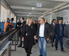 Em Piraquara, membros do Consej conhecem e se surpreendem com modelo de gestão penitenciária do Paraná