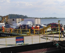 Em vistoria de campo, Agepar verifica melhorias nas condições dos terminais e embarcações do ferryboat de Guaratuba