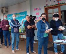 Mais de 500 doses da vacina contra meningite foram aplicadas neste final de semana na região Oeste do Paraná