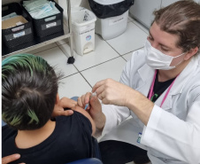 Mais de 500 doses da vacina contra meningite foram aplicadas neste final de semana na região Oeste do Paraná