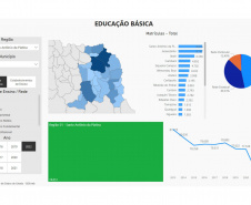   Paraná ganha mega banco de dados atualizado com 60 indicadores de desenvolvimento  Programa da Secretaria de Estado do Planejamento do Paraná (SEPL) coloca no ar Banco de Informações Regionais que vai ajudar a guiar políticas públicas municipais e estaduais  