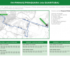 Novo Terminal de Piraquara será inaugurado no dia 5; veja as mudanças nas linhas de ônibus