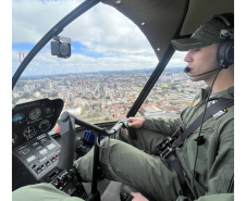 BPMOA forma o primeiro piloto privado de helicópteros como Escola de Aviação