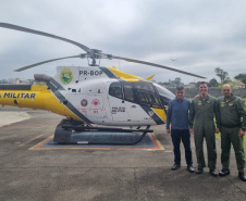 BPMOA forma o primeiro piloto privado de helicópteros como Escola de Aviação