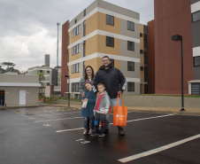 Entrega de apartamentos em Almirante Tamandaré Residencial Porto Tingui II 