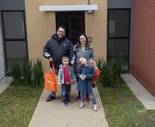 Entrega de apartamentos em Almirante Tamandaré Residencial Porto Tingui II 