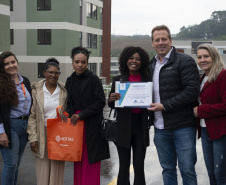 Entrega de apartamentos em Almirante Tamandaré Residencial Porto Tingui II 