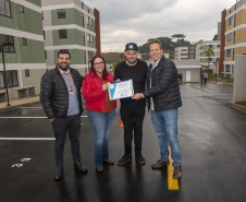 Entrega de apartamentos em Almirante Tamandaré Residencial Porto Tingui II 