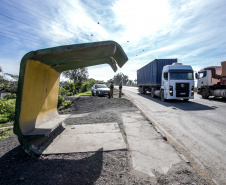 Porto une esforços para deixar o acesso dos caminhões mais limpo e seguro
