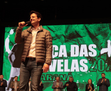 cerimônia de lançamento da Taça das Favelas Paraná 2023