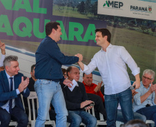 O governador Carlos Massa Ratinho Junior inaugurou neste sábado (05) o novo terminal de ônibus metropolitano de Piraquara, na Região Metropolitana de Curitiba (RMC). 