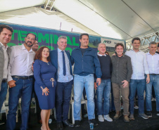 O governador Carlos Massa Ratinho Junior inaugurou neste sábado (05) o novo terminal de ônibus metropolitano de Piraquara, na Região Metropolitana de Curitiba (RMC). 