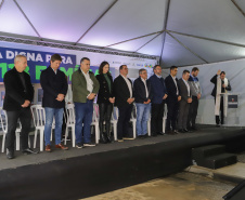 Lapa, 10 de agosto de 2023 - O governo do Paraná realiza na Lapa a entrega de 118 moradias populares, sendo 94 por meio do programa Casa Fácil.