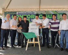 O governador Carlos Massa Ratinho Junior entregou oficialmente nesta quinta-feira (17) o Contorno Sul de Wenceslau Braz, no Norte Pioneiro. 