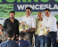 O governador Carlos Massa Ratinho Junior entregou oficialmente nesta quinta-feira (17) o Contorno Sul de Wenceslau Braz, no Norte Pioneiro. 