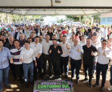 O governador Carlos Massa Ratinho Junior entregou oficialmente nesta quinta-feira (17) o Contorno Sul de Wenceslau Braz, no Norte Pioneiro. 