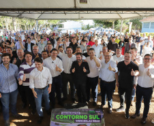 O governador Carlos Massa Ratinho Junior entregou oficialmente nesta quinta-feira (17) o Contorno Sul de Wenceslau Braz, no Norte Pioneiro. 