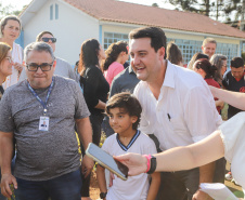 O governador Carlos Massa Ratinho Junior entregou oficialmente nesta quinta-feira (17) o Contorno Sul de Wenceslau Braz, no Norte Pioneiro. 