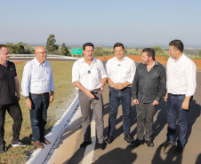 O governador Carlos Massa Ratinho Junior entregou oficialmente nesta quinta-feira (17) o Contorno Sul de Wenceslau Braz, no Norte Pioneiro. 