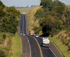 Lote 1 da nova concessão terá 156 km de duplicação na BR-277, entre Curitiba e Prudentópolis. BR-277 com BR-373.