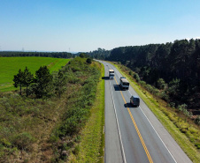 Lote 1 da nova concessão terá 156 km de duplicação na BR-277, entre Curitiba e Prudentópolis. BR-277 com BR-373.